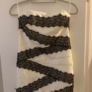 Black & White Cocktail Dress- Size 14 (runs small)